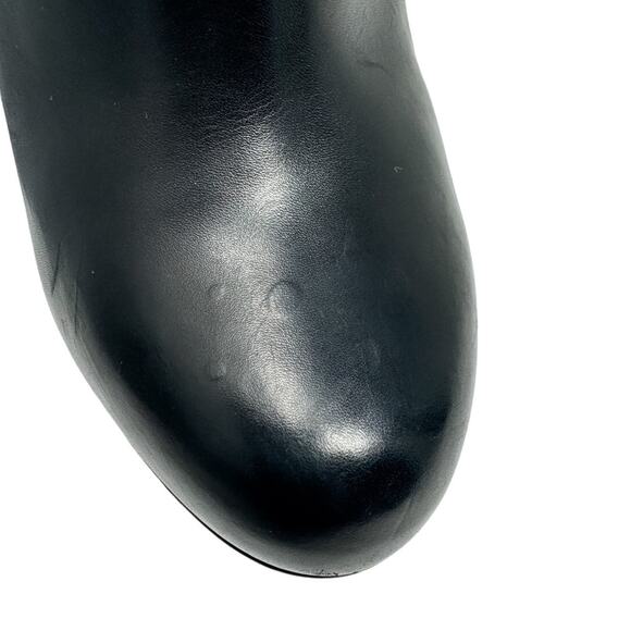 Gucci Josephine Black Horsehead Horsebit Knee High Tall Platform Boots size 38.5 - Picture 12 of 16